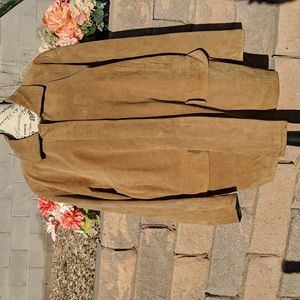 OutBrook Leather Coat.                   #122